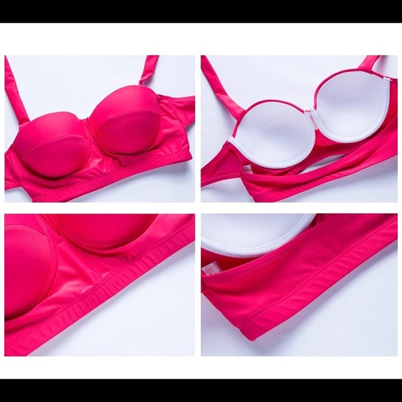 50s retro polka dot high waist Bikini swimsuit M - Picture 4 of 7